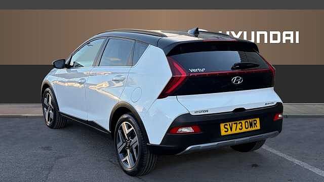 Hyundai BAYON 1.0 TGDi 48V MHEV Ultimate 5dr DCT Petrol Hatchback White