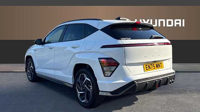 Hyundai KONA 1.6 Hybrid 138 N Line 5dr DCT Hybrid Hatchback White