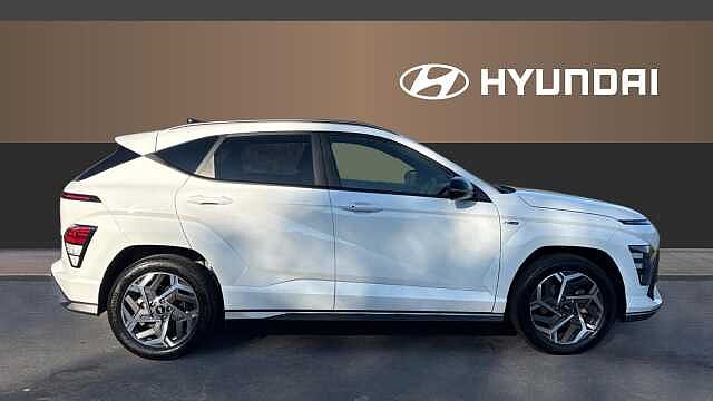 Hyundai KONA 1.6 Hybrid 138 N Line 5dr DCT Hybrid Hatchback White