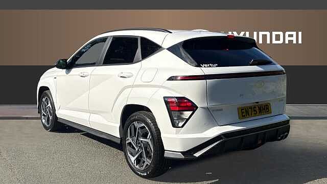 Hyundai KONA 1.6 Hybrid 138 N Line 5dr DCT Hybrid Hatchback White