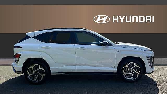 Hyundai KONA 1.6 Hybrid 138 N Line 5dr DCT Hybrid Hatchback White