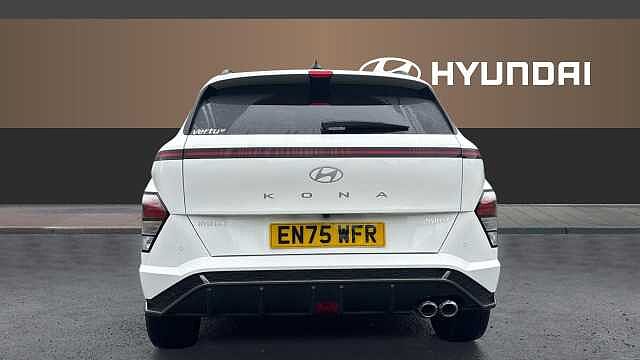 Hyundai KONA 1.6 Hybrid 138 N Line 5dr DCT Hybrid Hatchback White