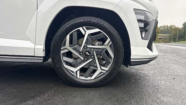 Hyundai KONA 1.6 Hybrid 138 N Line 5dr DCT Hybrid Hatchback White