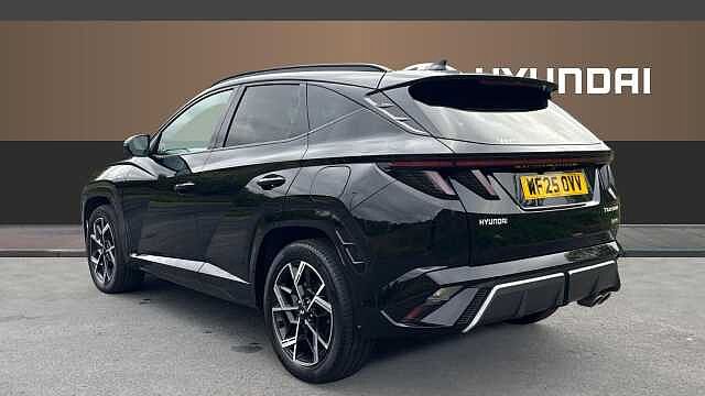 Hyundai TUCSON 1.6T Hybrid N Line S 5dr Auto Hybrid Estate Black