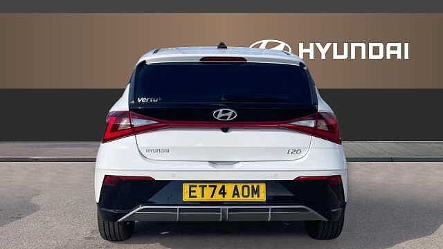 Hyundai I20 1.0T GDi Advance 5dr DCT Petrol Hatchback White