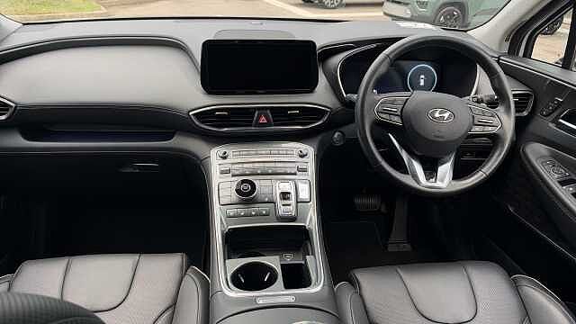 Hyundai SANTA FE 1.6 TGDi Hybrid Ultimate 5dr Auto Hybrid Estate White
