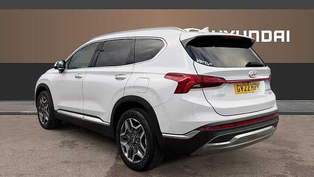 Hyundai SANTA FE 1.6 TGDi Hybrid Ultimate 5dr Auto Hybrid Estate White