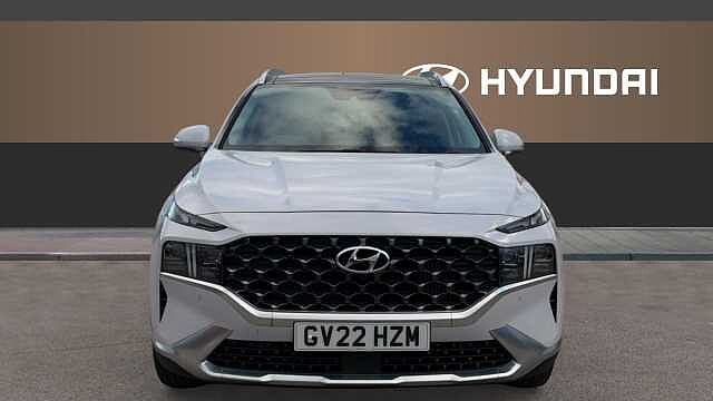 Hyundai SANTA FE 1.6 TGDi Hybrid Ultimate 5dr Auto Hybrid Estate White