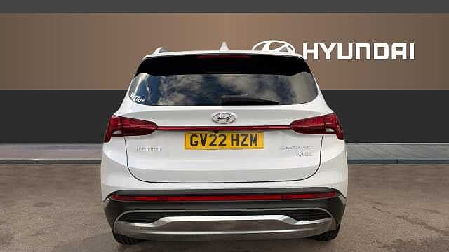 Hyundai SANTA FE 1.6 TGDi Hybrid Ultimate 5dr Auto Hybrid Estate White
