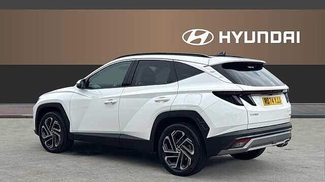 Hyundai TUCSON 1.6T Hybrid Ultimate 5dr Auto Hybrid Estate White