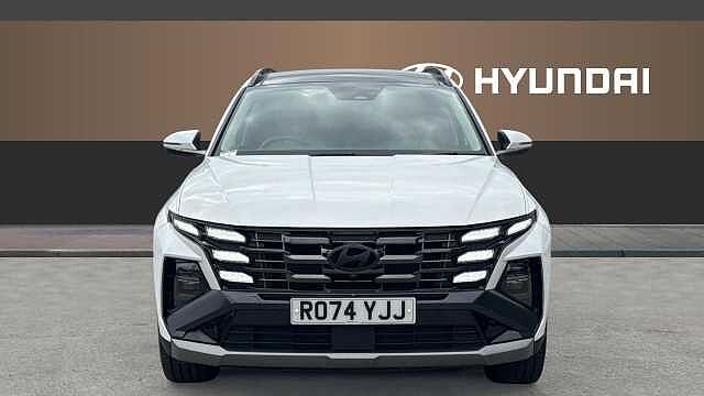 Hyundai TUCSON 1.6T Hybrid Ultimate 5dr Auto Hybrid Estate White