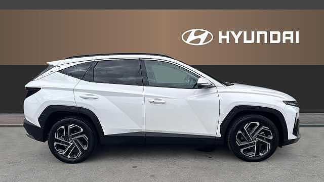 Hyundai TUCSON 1.6T Hybrid Ultimate 5dr Auto Hybrid Estate White