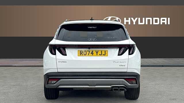 Hyundai TUCSON 1.6T Hybrid Ultimate 5dr Auto Hybrid Estate White