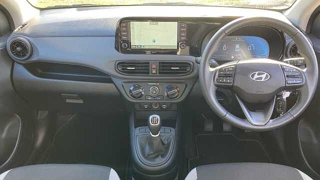 Hyundai I10 1.0 [63] Advance 5dr [Nav] Petrol Hatchback White