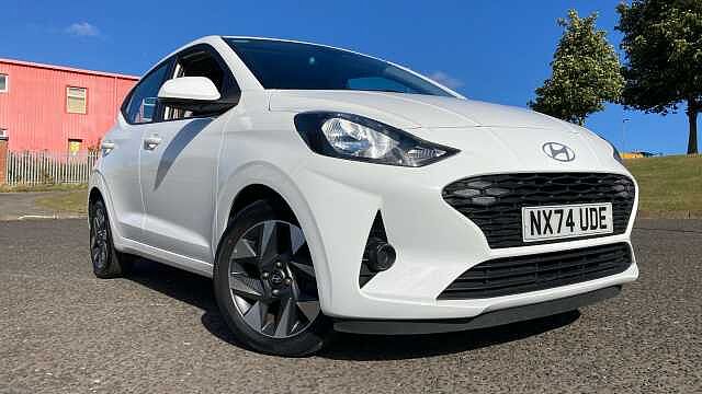 Hyundai I10 1.0 [63] Advance 5dr [Nav] Petrol Hatchback White