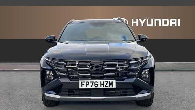 Hyundai TUCSON 1.6T 239 Hybrid Black Line 5dr Auto Hybrid Estate Abyss Black - Pearl