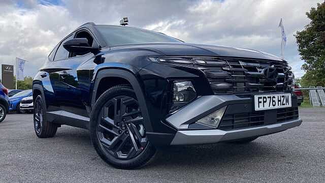 Hyundai TUCSON 1.6T 239 Hybrid Black Line 5dr Auto Hybrid Estate Abyss Black - Pearl