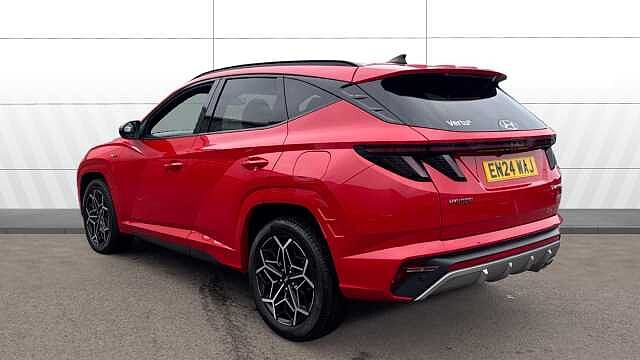 Hyundai TUCSON 1.6 TGDi Plug-in Hybrid N Line 5dr 4WD Auto Red