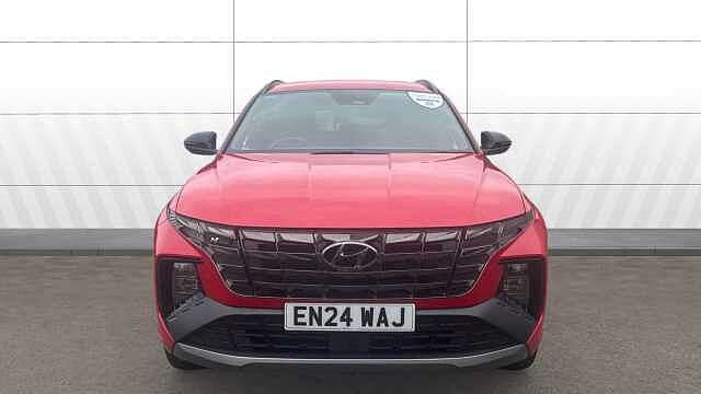 Hyundai TUCSON 1.6 TGDi Plug-in Hybrid N Line 5dr 4WD Auto Red