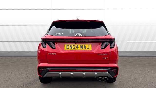 Hyundai TUCSON 1.6 TGDi Plug-in Hybrid N Line 5dr 4WD Auto Red
