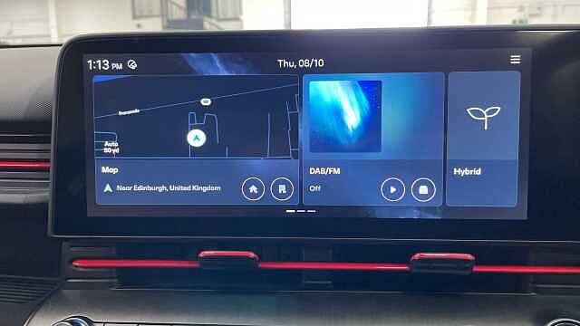 Hyundai KONA 1.6 GDi Hybrid N Line 5dr DCT Black