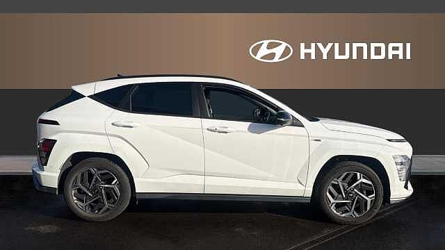 Hyundai KONA 1.6 GDi Hybrid N Line S 5dr DCT Hybrid Hatchback White