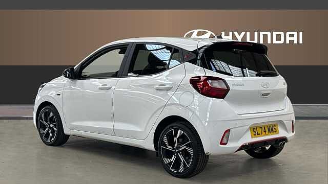 Hyundai I10 1.0T [90] N Line 5dr [Nav] Petrol Hatchback White