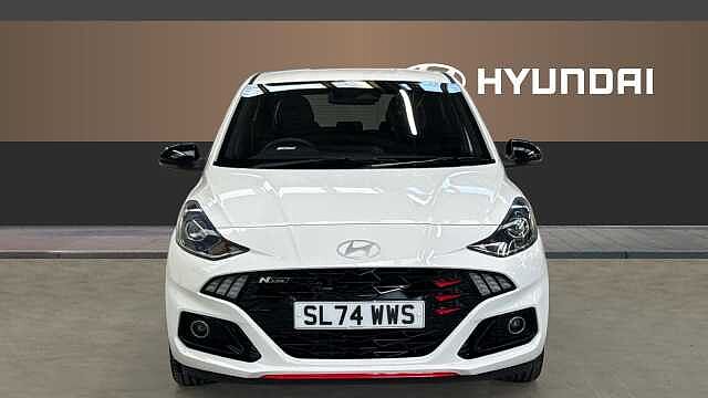 Hyundai I10 1.0T [90] N Line 5dr [Nav] Petrol Hatchback White