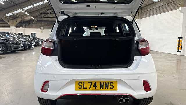 Hyundai I10 1.0T [90] N Line 5dr [Nav] Petrol Hatchback White