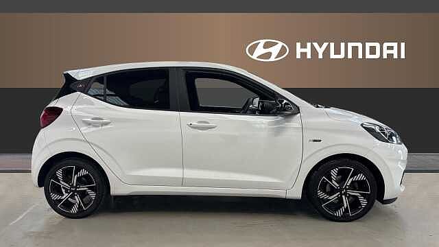 Hyundai I10 1.0T [90] N Line 5dr [Nav] Petrol Hatchback White
