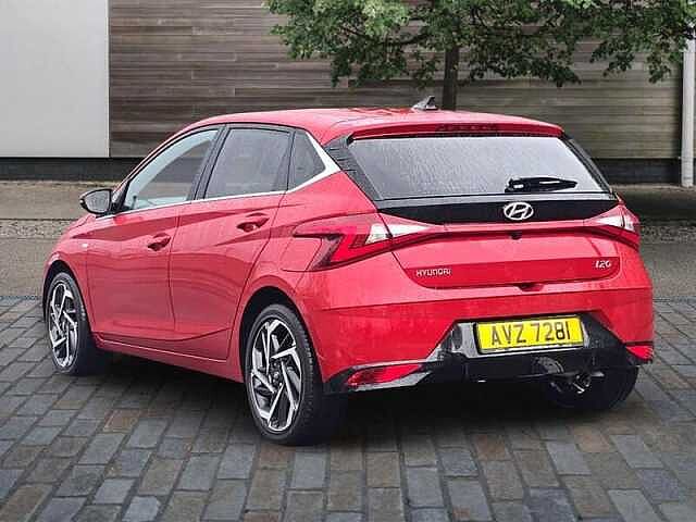 Hyundai I20 1.0 T-GDi MHEV Premium Hatchback 5dr Petrol Hybrid Manual Euro 6 (s/s) (100 ps) Red