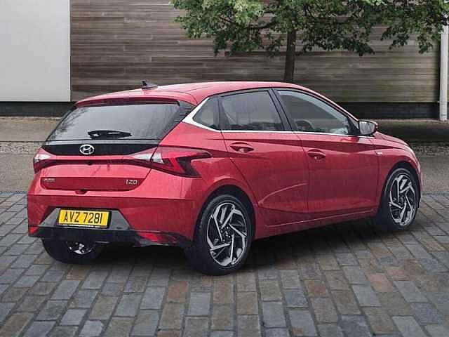 Hyundai I20 1.0 T-GDi MHEV Premium Hatchback 5dr Petrol Hybrid Manual Euro 6 (s/s) (100 ps) Red