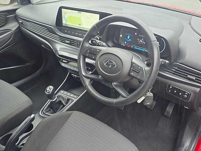 Hyundai I20 1.0 T-GDi MHEV Premium Hatchback 5dr Petrol Hybrid Manual Euro 6 (s/s) (100 ps) Red