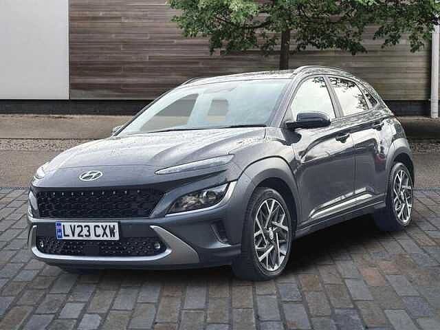 Hyundai KONA 1.6 h-GDi Premium SUV 5dr Petrol Hybrid DCT Euro 6 (s/s) (141 ps) Grey