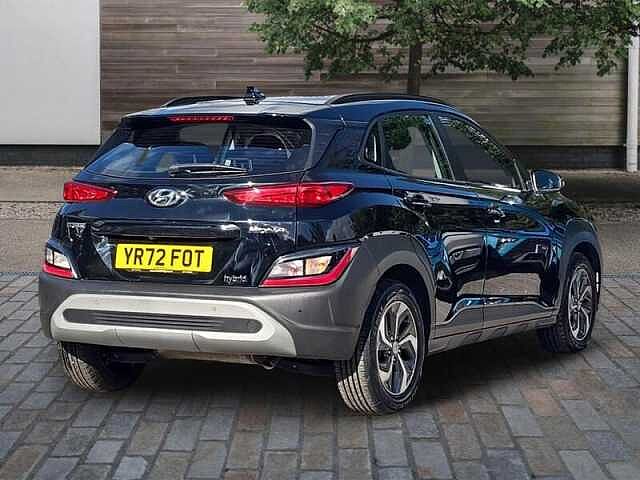 Hyundai KONA 1.6 h-GDi SE Connect SUV 5dr Petrol Hybrid DCT Euro 6 (s/s) (141 ps) Black