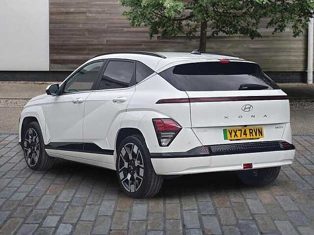 Hyundai KONA 65.4kWh Ultimate SUV 5dr Electric Auto (218 ps) White
