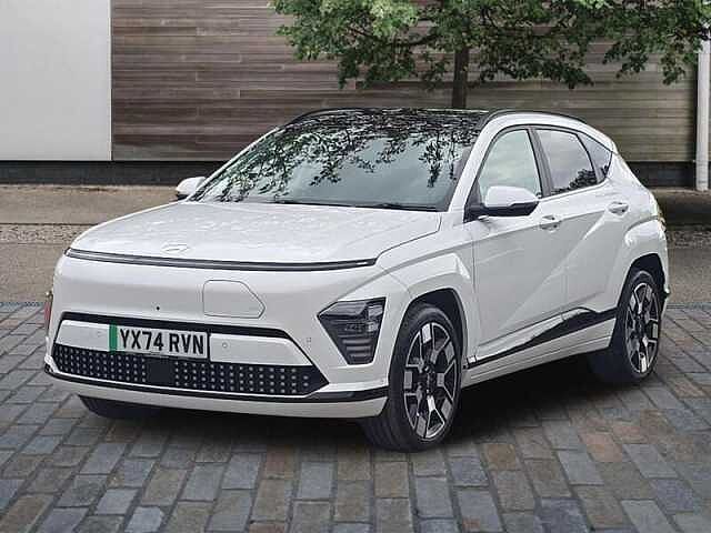 Hyundai KONA 65.4kWh Ultimate SUV 5dr Electric Auto (218 ps) White
