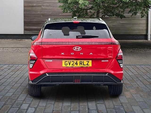 Hyundai KONA 65.4kWh N Line S SUV 5dr Electric Auto (218 ps) Red
