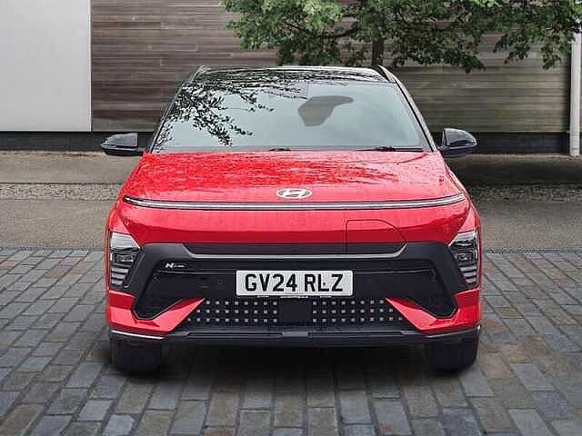 Hyundai KONA 65.4kWh N Line S SUV 5dr Electric Auto (218 ps) Red