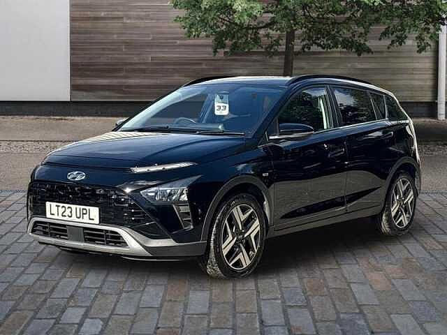 Hyundai BAYON 1.0 T-GDi MHEV Premium SUV 5dr Petrol Hybrid DCT Euro 6 (s/s) (100 ps) Black
