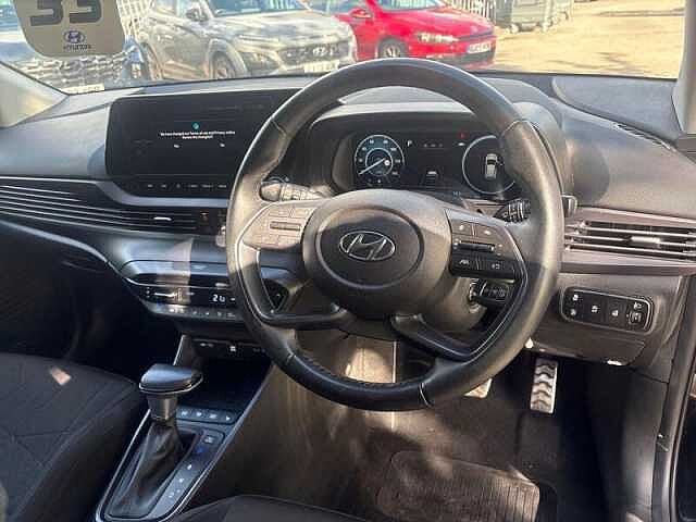 Hyundai BAYON 1.0 T-GDi MHEV Premium SUV 5dr Petrol Hybrid DCT Euro 6 (s/s) (100 ps) Black