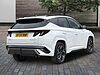 Hyundai TUCSON 1.6 T-GDi N Line SUV 5dr Petrol Hybrid Auto Euro 6 (s/s) (215 ps) White