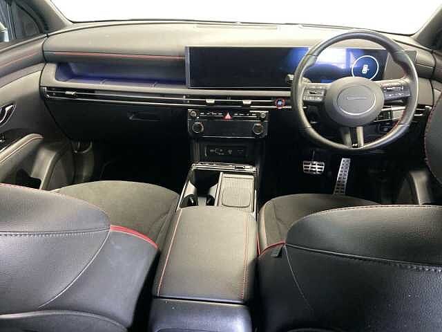 Hyundai TUCSON 1.6 T-GDi N Line S SUV 5dr Petrol Hybrid Auto Euro 6 (s/s) (215 ps) Ecotronic Grey
