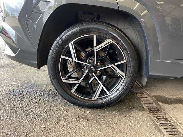 Hyundai TUCSON 1.6 T-GDi N Line S SUV 5dr Petrol Hybrid Auto Euro 6 (s/s) (215 ps) Ecotronic Grey