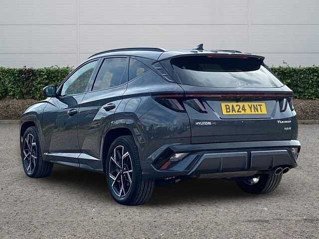 Hyundai TUCSON 1.6 T-GDi N Line S SUV 5dr Petrol Hybrid Auto Euro 6 (s/s) (215 ps) Ecotronic Grey