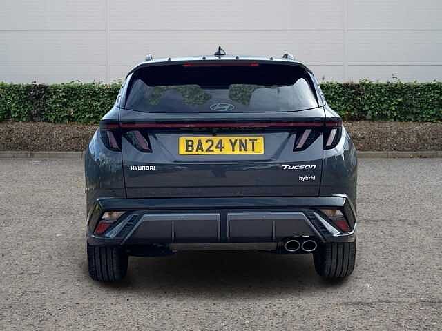 Hyundai TUCSON 1.6 T-GDi N Line S SUV 5dr Petrol Hybrid Auto Euro 6 (s/s) (215 ps) Ecotronic Grey