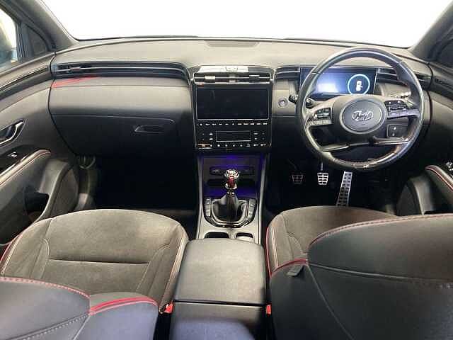 Hyundai TUCSON 1.6 T-GDi N Line SUV 5dr Petrol Manual Euro 6 (s/s) (150 ps) Silver