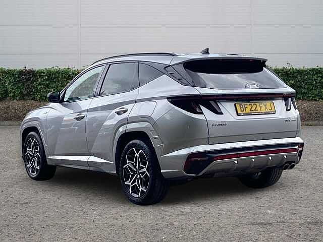 Hyundai TUCSON 1.6 T-GDi N Line SUV 5dr Petrol Manual Euro 6 (s/s) (150 ps) Silver