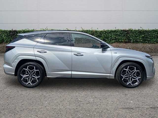 Hyundai TUCSON 1.6 T-GDi N Line SUV 5dr Petrol Manual Euro 6 (s/s) (150 ps) Silver