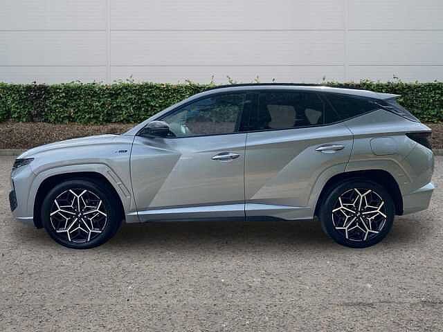 Hyundai TUCSON 1.6 T-GDi N Line SUV 5dr Petrol Manual Euro 6 (s/s) (150 ps) Silver